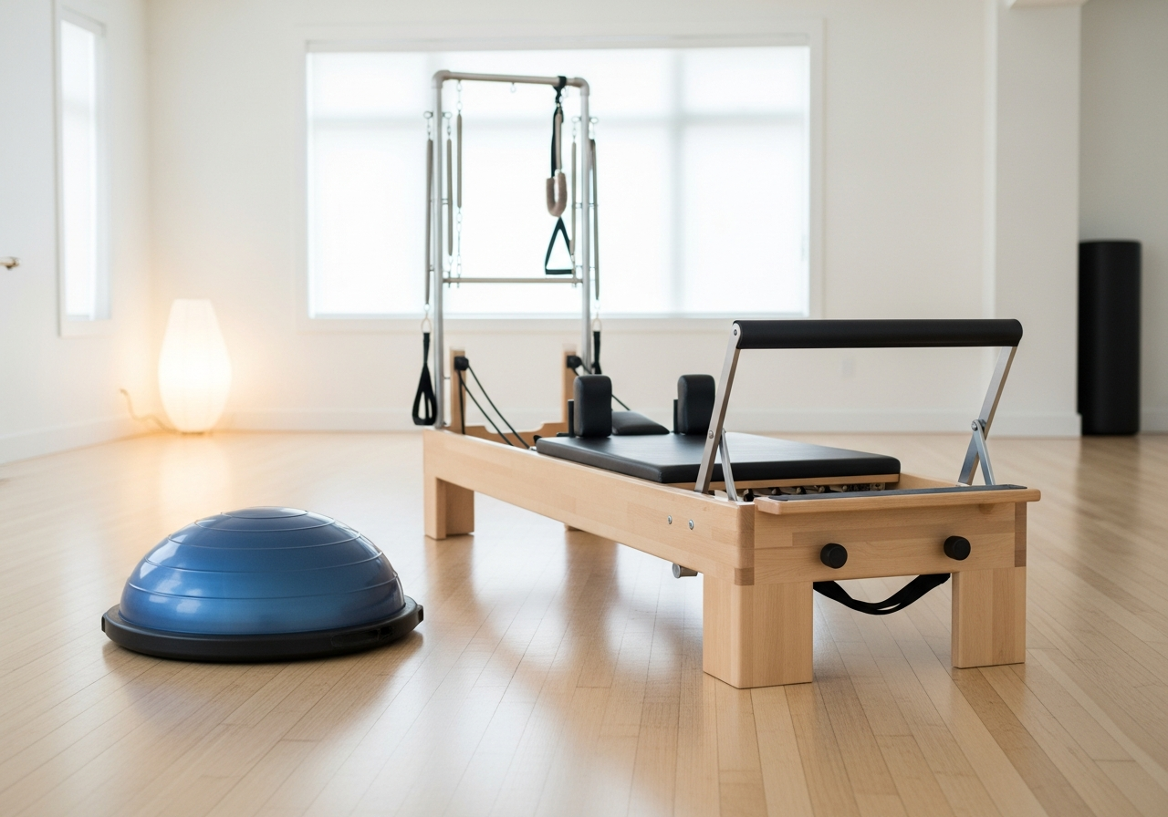 Balance and pilates equipment